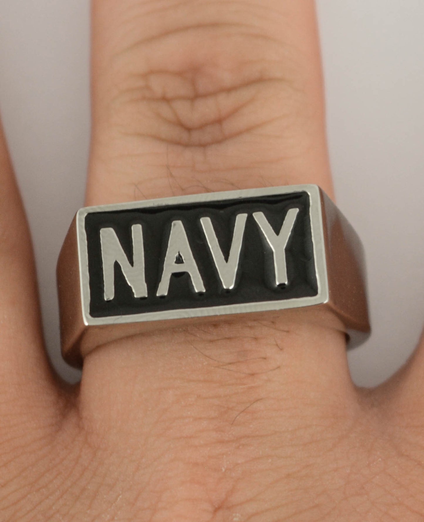 US NAVY Ring in Stainless Steel 316L