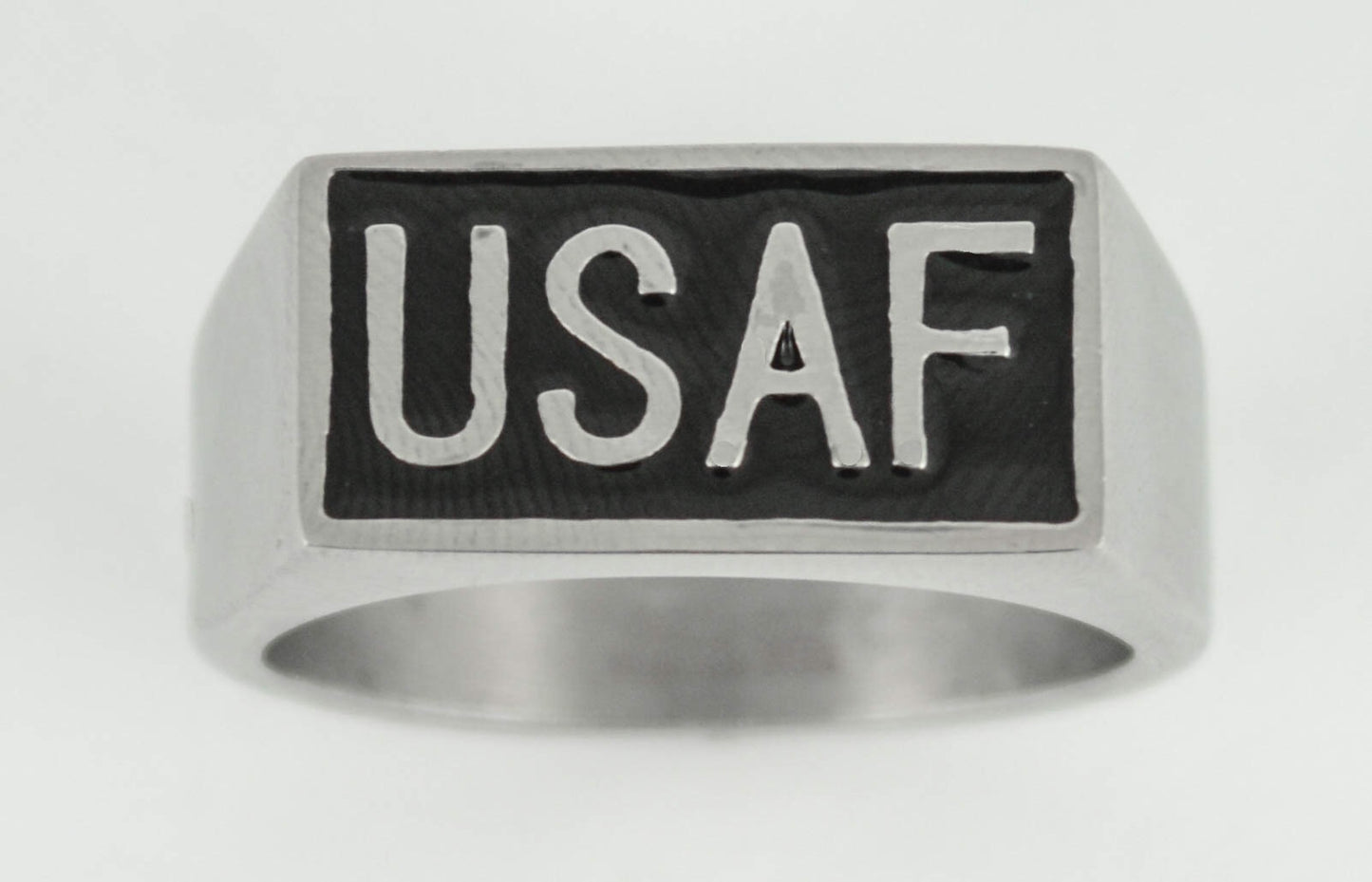 USAF Ring in Stainless Steel Air Force