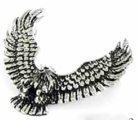Spread Wing Eagle Pendant in Stainless Steel