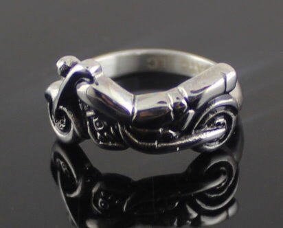 Motorcycle Ring in Stainless Steel