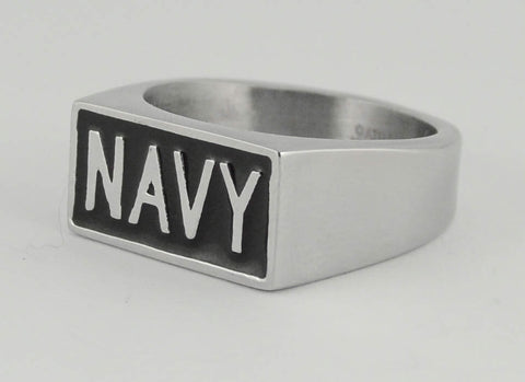 US NAVY Ring in Stainless Steel 316L